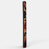 Coques Case-Mate iPhone Réseau d'Imaginaires 3D Conception graphique fract (Dos/Droite)