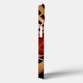 Coques Case-Mate iPhone Réseau d'Imaginaires 3D Conception graphique fract (Verso / Droite)