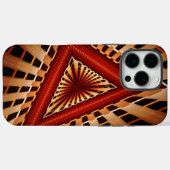 Coques Case-Mate iPhone Réseau d'Imaginaires 3D Conception graphique fract (Verso (horizontal))