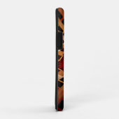 Coques Case-Mate iPhone Réseau d'Imaginaires 3D Conception graphique fract (Dos/Droite)