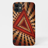 Coques Case-Mate iPhone Réseau d'Imaginaires 3D Conception graphique fract (Dos)