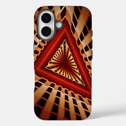 Coques Case-Mate iPhone Réseau Fantastique 3D Fractale Moderne de Concepti (Verso)