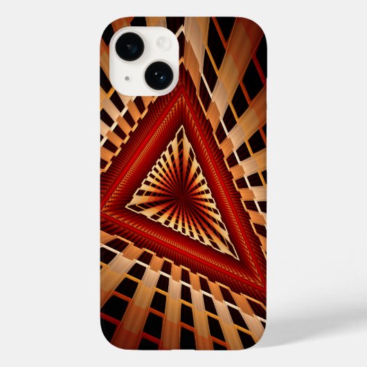 Coques Case-Mate iPhone Réseau Fantastique 3D Moderne Design Graphique Fra (Verso)