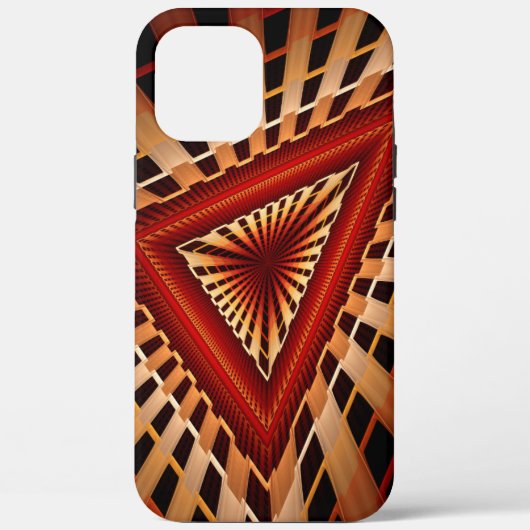 Coques Case-Mate iPhone Réseau Fantastique 3D Moderne Fractal Design Graph (Verso)