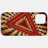 Coques Case-Mate iPhone Réseau Fantastique 3D Moderne Fractal Design Graph (Verso (horizontal))