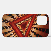 Coques Case-Mate iPhone Réseau Fantastique 3D Moderne Fractale Design Grap (Verso (horizontal))