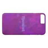 Coques Case-Mate iPhone Résistance violette (Dos (Horizontal))
