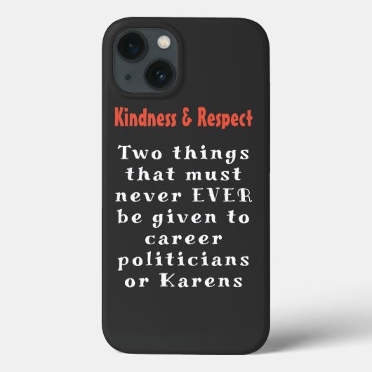 Coques Case-Mate iPhone Respect et courtoisie (Verso)