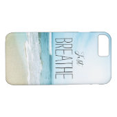 Coques Case-Mate iPhone Respirez sur la plage (Dos (Horizontal))