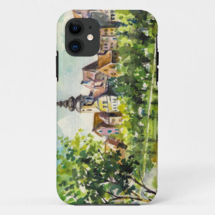 Coques Pour iPhone Ressort dans la petite ville sur la rivière