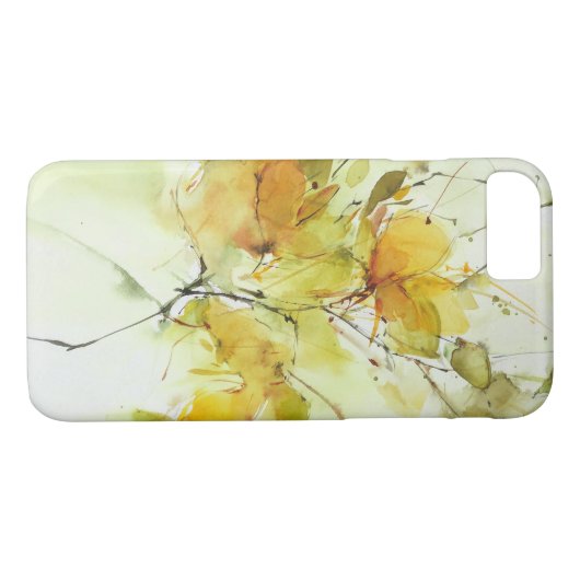 Coques Case-Mate iPhone Ressort jaune (Dos (Horizontal))