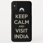 Coques Case-Mate iPhone rester calme visiter l'inde (Dos)