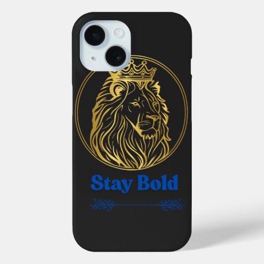Coques Case-Mate iPhone Restez audacieux – Conception royale de Lion King (Verso)