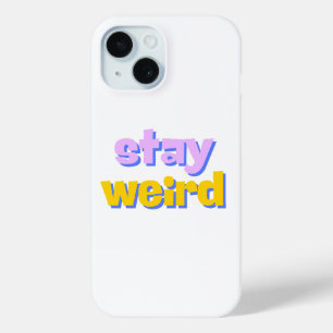 Coque Pour iPhone 15 Restez Bizarres