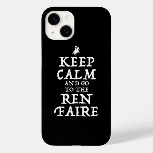 Coque Pour iPhone 14 Restez Calme Et Allez À La Foire Ren Faire