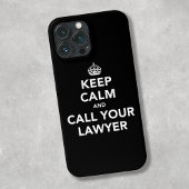 Coques Case-Mate iPhone Restez calme et appelez votre avocat