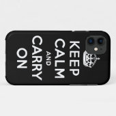 Coques Case-Mate iPhone restez calme et continuez Original (Dos (Horizontal))