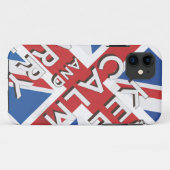 Coques Case-Mate iPhone Restez calme et continuez sur le drapeau britanniq (Dos (Horizontal))
