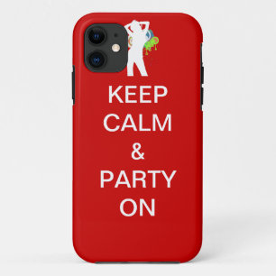 Coques Pour iPhone Restez calme et faites la fête