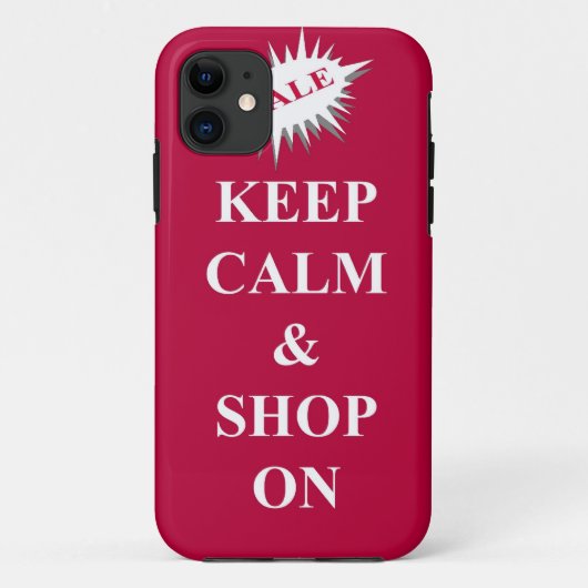 Coques Case-Mate iPhone restez calme et magasinez sur (Dos)
