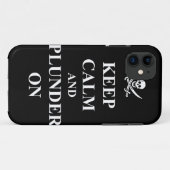 Coques Case-Mate iPhone Restez calme et piller (Dos (Horizontal))