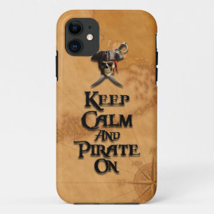 Case-Mate iPhone Case Restez Calme Et Pirate
