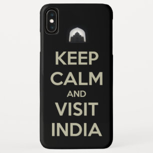 Coques Pour iPhone restez calme visite de l'Inde