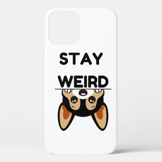Coques Case-Mate iPhone Restez Drôle Étrange Cartoon Chien Boston Terrier (Verso)