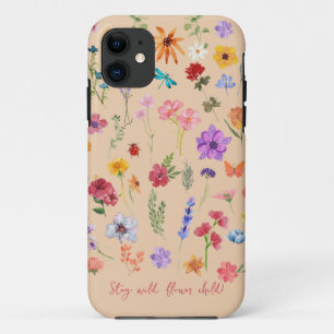 Case-Mate iPhone Case Restez Fleur Fleur Fille Enfant Embrasser la natur