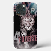 Coques Case-Mate iPhone Restez fort léopard (Verso)