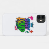 Coques Case-Mate iPhone Restez forte Graffiti Neon (Dos (Horizontal))