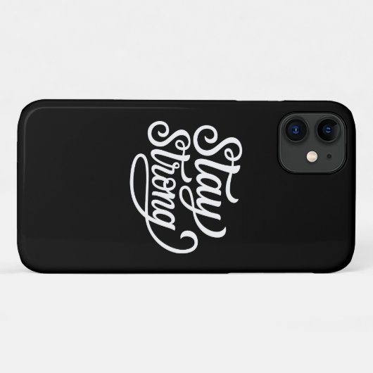Coques Case-Mate iPhone Restez forts (Dos (Horizontal))