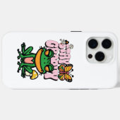 Coques Case-Mate iPhone Restez Groovy Frog Vibes (Verso (horizontal))