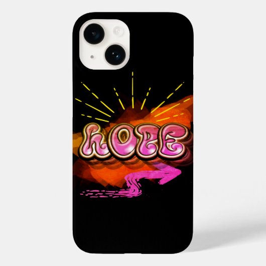 Coques Case-Mate iPhone Restez inspiré Graffiti HOPE Graphisme (Verso)