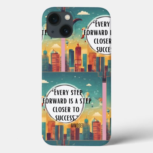Coques Case-Mate iPhone Restez inspiré - Motivation et mise à niveau (Verso)
