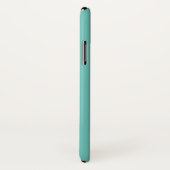 Coques Case-Mate iPhone Restez positif atome physique geek scientifique (Dos/Droite)
