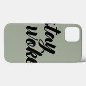 Coques Case-Mate iPhone Restez Woke (Verso (horizontal))