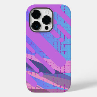 Coque Pour iPhone 14 Pro Résumé abstrait vibrant de goutte de peinture