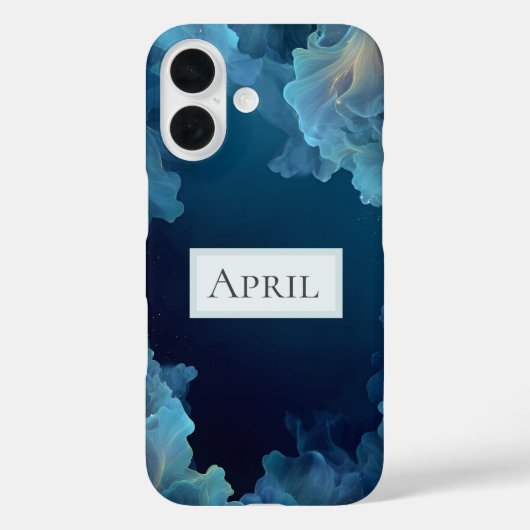 Coques Case-Mate iPhone Résumé Bleu Fluide (Verso)