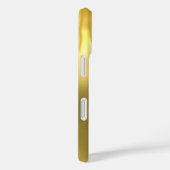 Coques Case-Mate iPhone Résumé en Or Liquide Brillant (Verso / Droite)