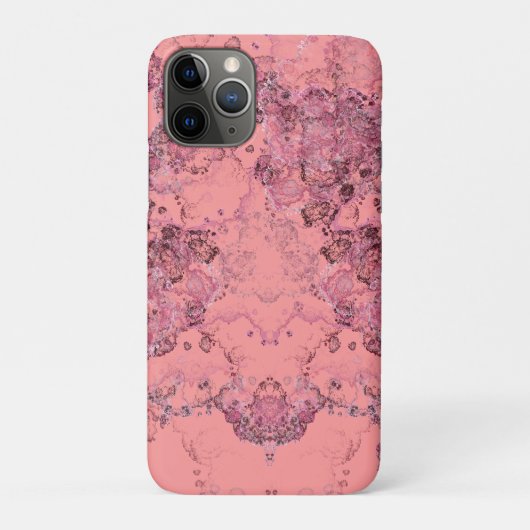 Coques Case-Mate iPhone Résumé en Pierre Rose (Dos)