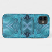 Coques Case-Mate iPhone Résumé Glaçage Bleu (Dos (Horizontal))