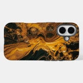Coques Case-Mate iPhone Résumé Or En Fusion (Verso (horizontal))