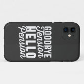 Coques Case-Mate iPhone Retirement Venin, Goodbye Tension Hello Pension (Dos (Horizontal))