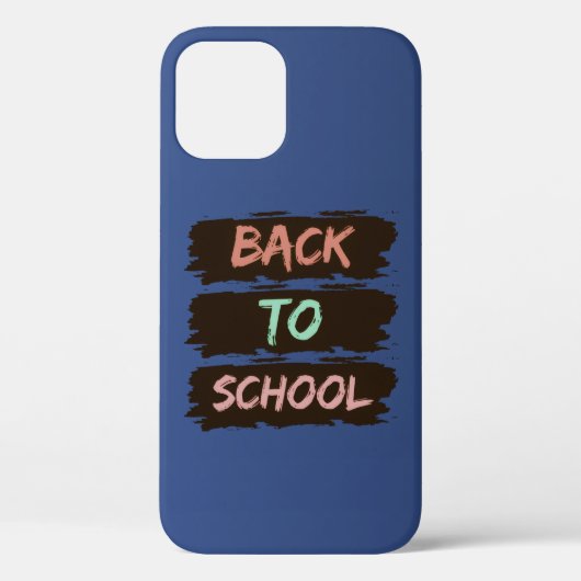 Coques Case-Mate iPhone retour à l'école (Verso)