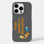 Coques Case-Mate iPhone Retour à l'école Doodles et découverte (Verso)