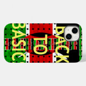 Coques Case-Mate iPhone Retour aux bases : Kenya Drapeau Thème de la cultu (Verso (horizontal))