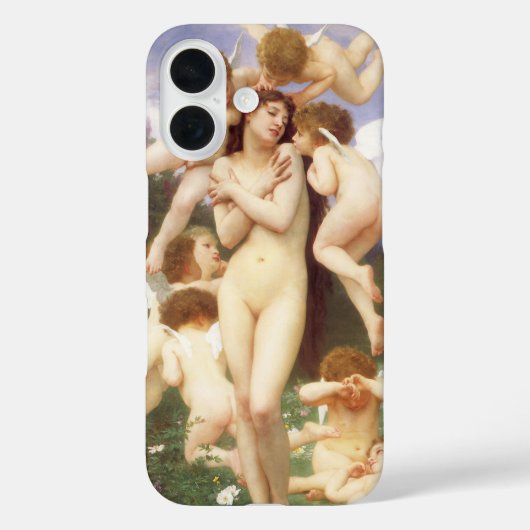 Coques Case-Mate iPhone Retour du Printemps (Le Printemps) par Bouguereau (Verso)