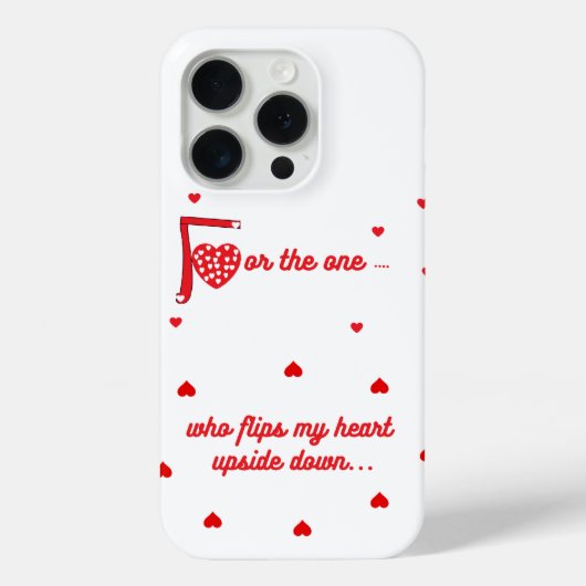 Coques Case-Mate iPhone Retourner mon coeur - coques iphone (Verso)