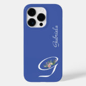 Coques Case-Mate iPhone Retraite Florale Monogramme G (Verso)